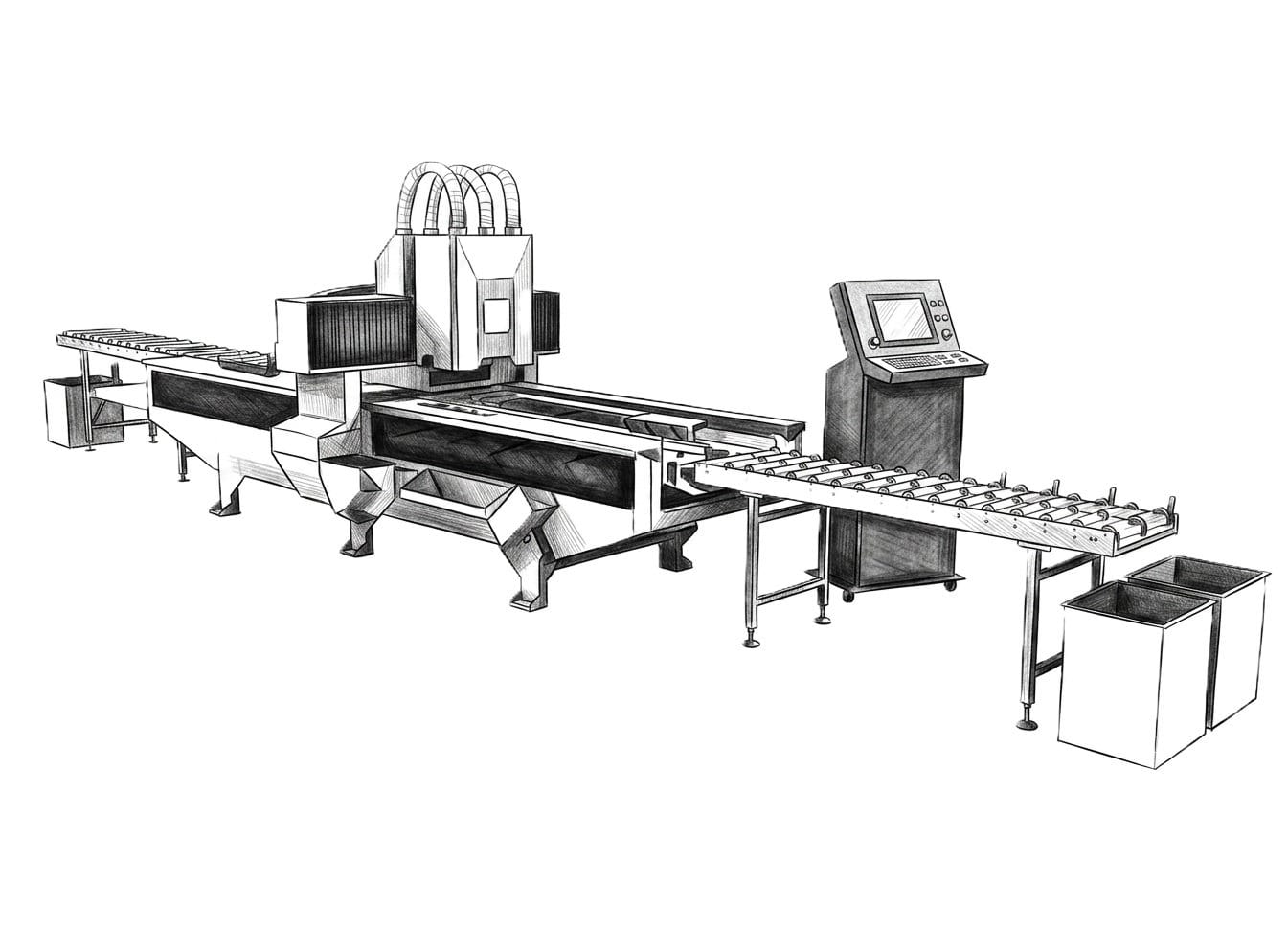 Stone Drilling Machine