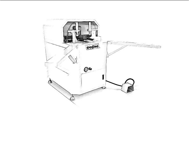 CNC Machine Window Making Machine