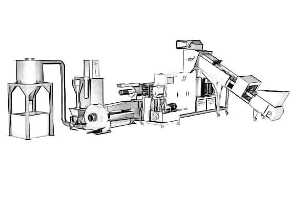 PE/PP Recycling Machines