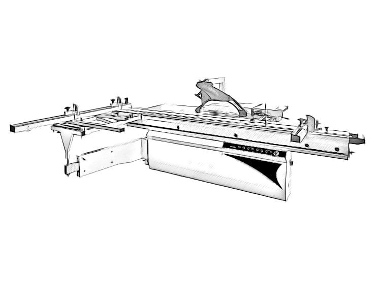 Electric Wood Saw Machines