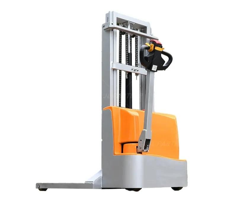Full Electric Self Lifting Stacker Pallet 1000kg 1500kg 2000kg 2500kg 3000kg New Hydraulic Walkie Stacker Forklift Electric Stacker