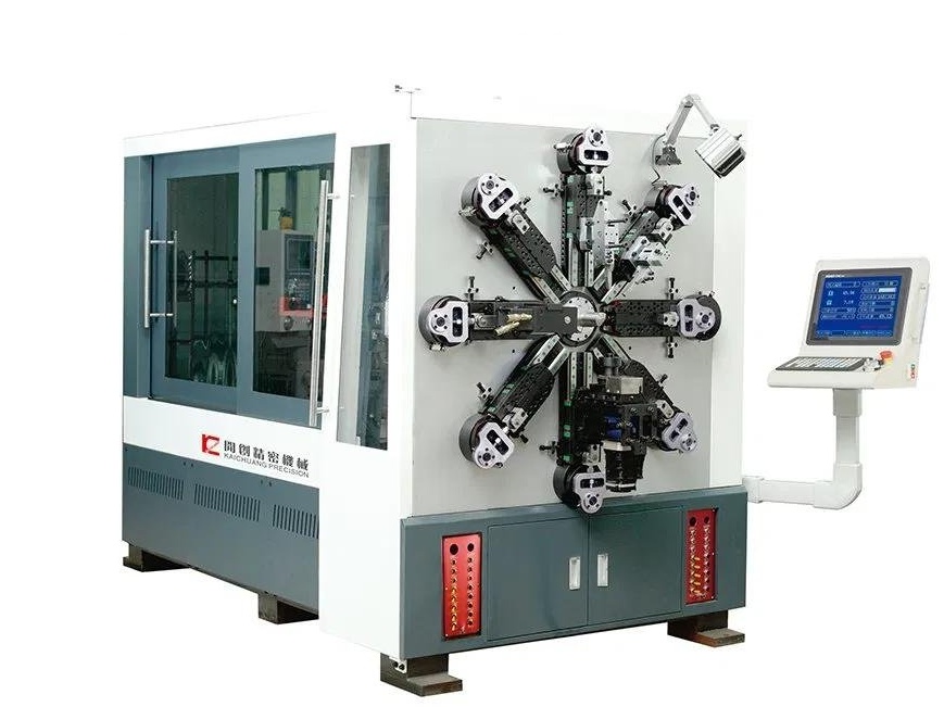 KCT-8C 2 Axis 0.15 to 0.8mm Torsion Spring Machine with CNC Spring Machine for Airbag Clock Spring