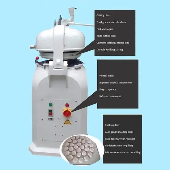 Automatic Dough Ball Cutting Making Machine Bakery Dough Divider Rounder