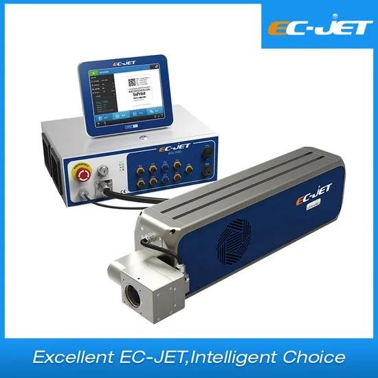 Shift Code Marking Machine CO2 Laser for Pet Bottle -EC-laser- for Beverage Bottle and Can Coding