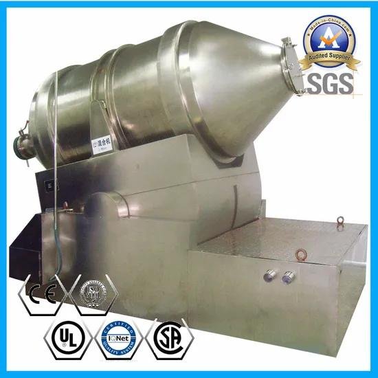 High Speed Rotary Drum Mixer for Chemical Powder