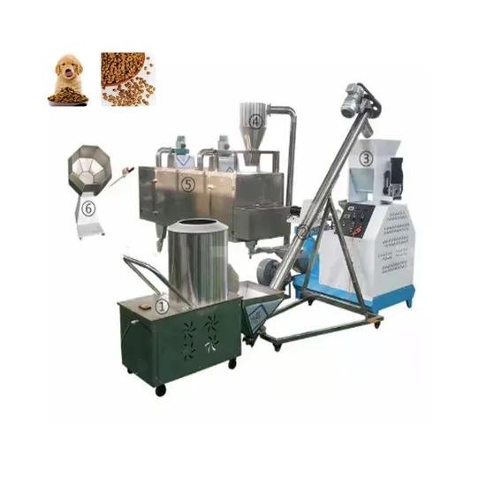 Dry Dog Food Pellet Making Machine/Dry Pet Dog Food Extruder/Production Line