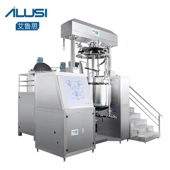 Cosmetic Milk Homogenization Emulsifying Equipment High Shear Vacuum Homogenizing Emulsifier Mixing Tank Machine