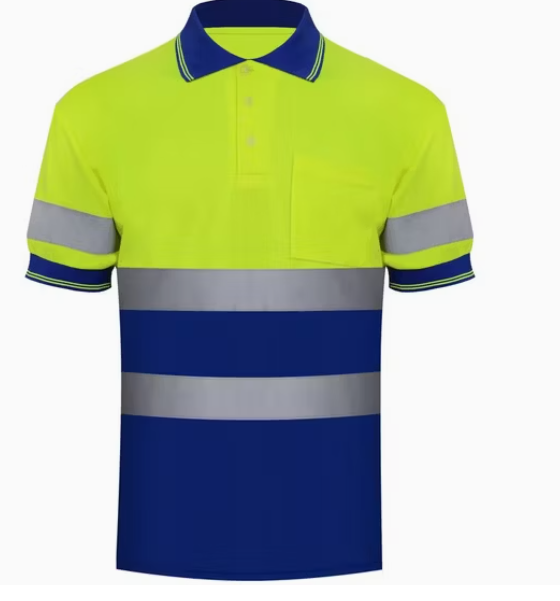 High Visibility Classic T-Shirts Quick Dry Class 2 Safety Shirts for Men NLI-ST-2000