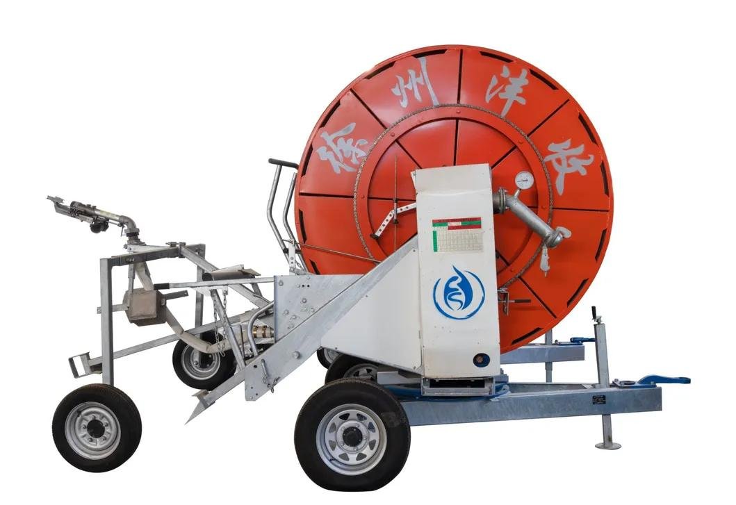 Agricultural Irrigation Big Equipment Hose Reel Irrigation Machine System