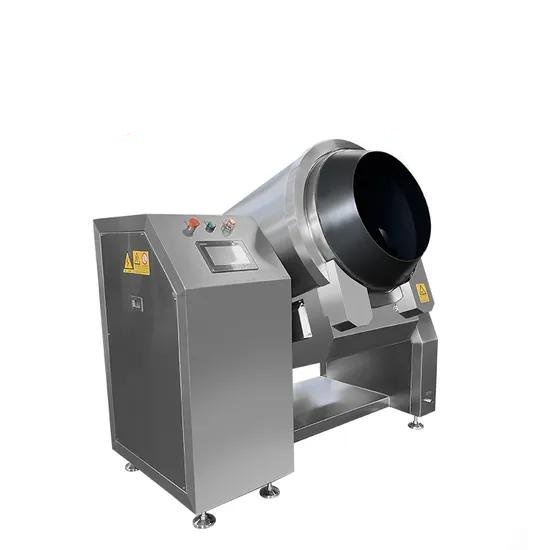 Industrial Automatic Drum Stir Fry Food Cooking Machine
