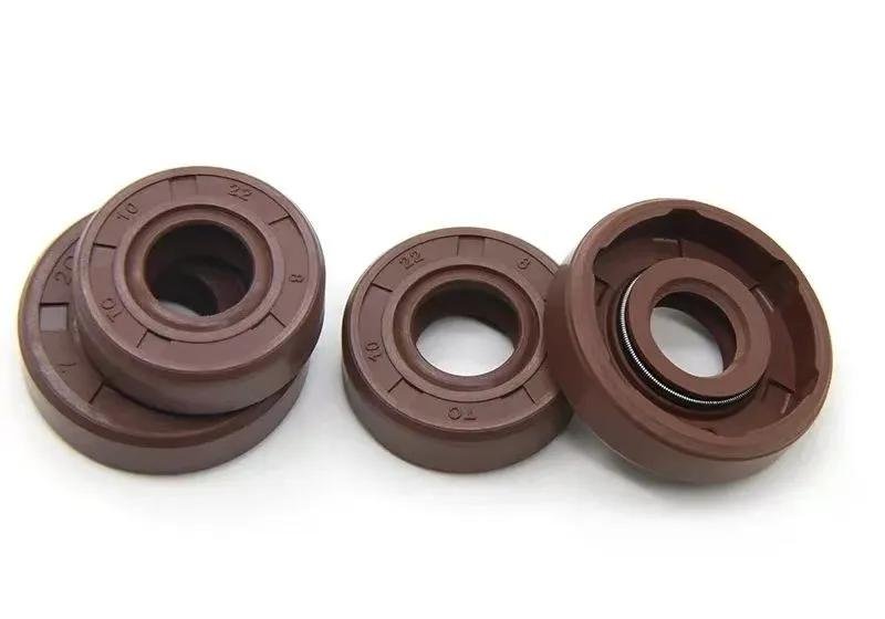 Tc Oil Seal FKM Oil Seal Tc-8/9/10X14/15/16/17/22/26/28x5/7/8/10mm Fluorine Rubber Cover Double Lip Seals Rings Gasket