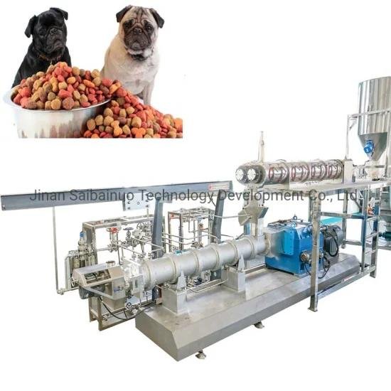 Saibainuo Automatic Dog Cat Fish Pet Food Extruder Machinery Equipment Plant Production Line