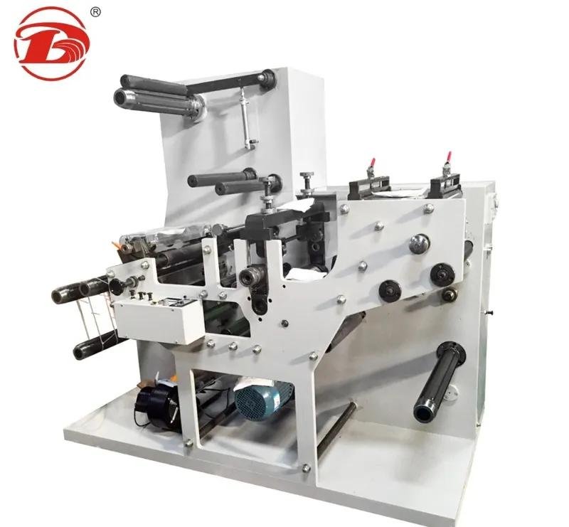 Rotary Automatic Adhesive Sticker Label Die Cutting Slitting Machine with Die Cut Unit