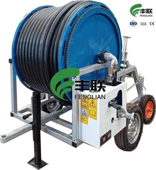 Agriculture Farm Sprinkler Hose Reel Irrigation Machine System