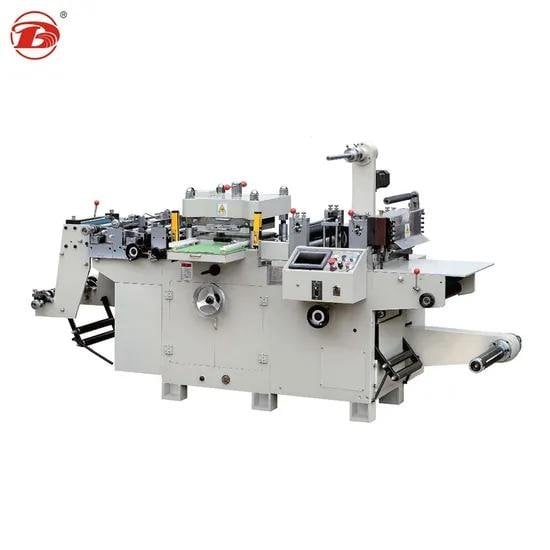 Paper Roll Platen Flatbed Die Cutting Machine
