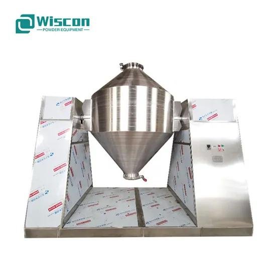 Food Additives Sweeteners Rotary Tumble Double Cone Drum Mixer Blender