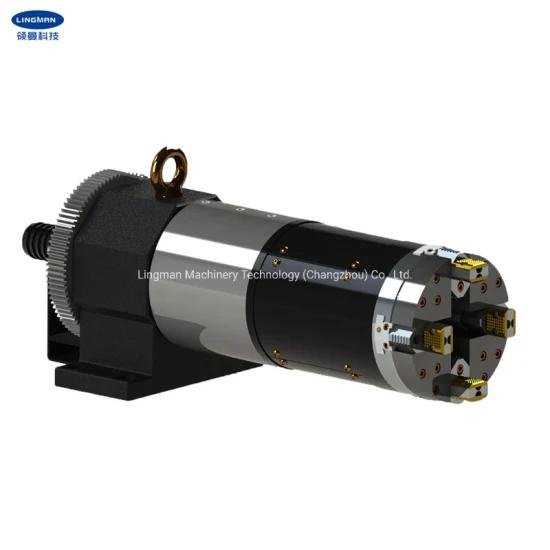 ISO9001 Laser Rotary Attachment Four Jaw Independent Chuck