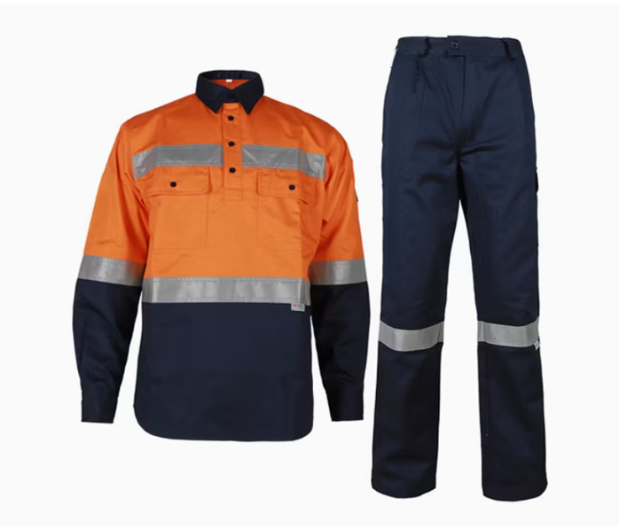 High Visibility Fr Work Hi Vis Outdoor Flame Retardant Work Clothes Xinke-319