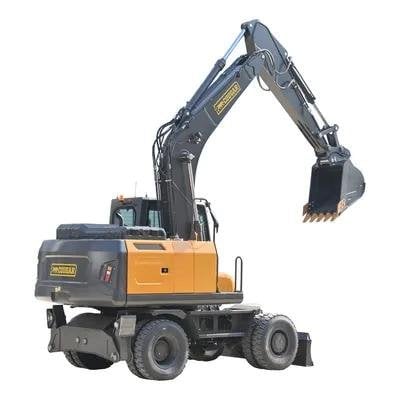 Heavy-Duty 2024 Cougars 15000kgs Wheel Excavator for Global Distribution