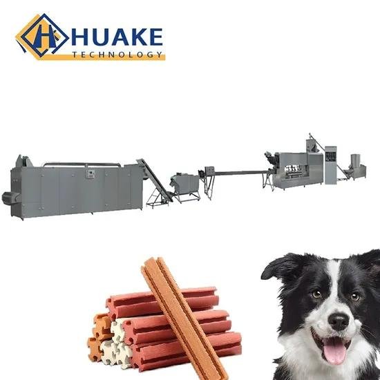 Dry Pet Treats Snack Food Extruder Sticks Food Making Machine Dog Chews Making Production Line