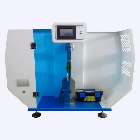 ISO179 Color Touch Screen Charpy Impact Testing Machine for Plastic and Rubber