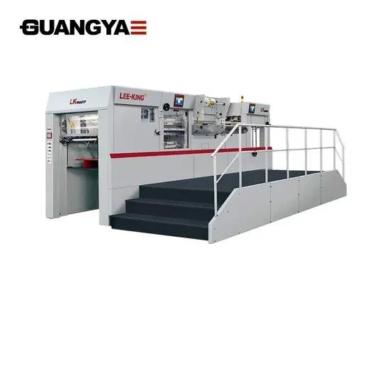 Automatic Foil Stamping and Die Cutting Machine with Stripping for Paper Materials _LK106MTF