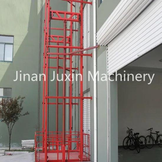 Freight Elevator Platform Hydraulic Vertical Small Cargo Lift