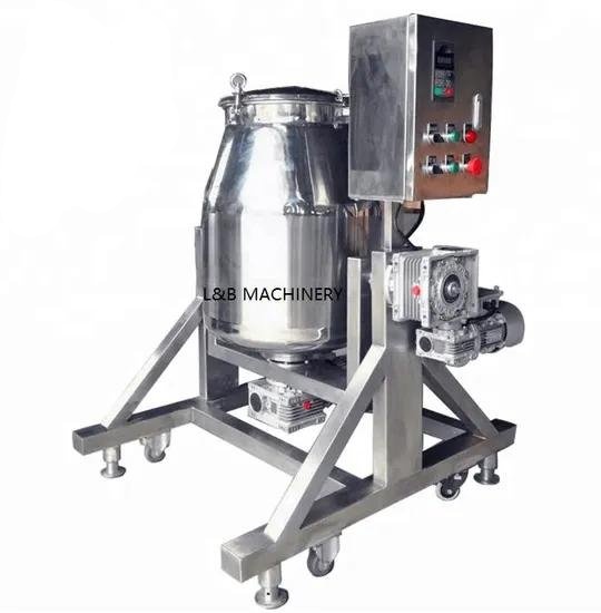 500L Black Tea Powder Rotary Drum Mixer