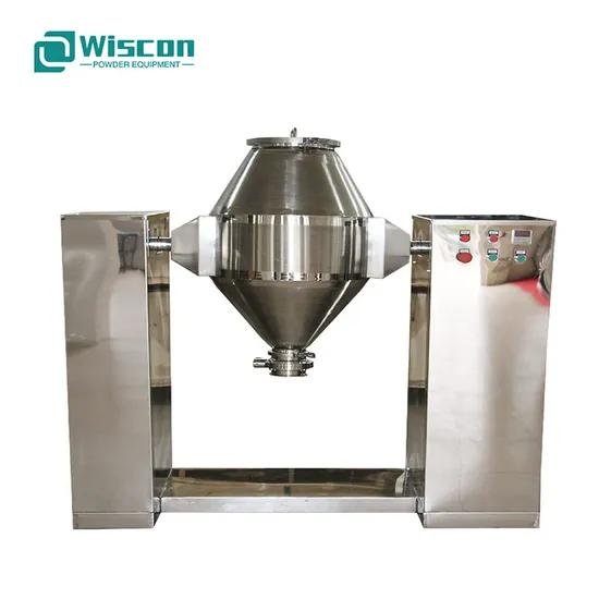 Polymers Resin Plastics Rotary Tumble Double Cone Drum Mixer Blender