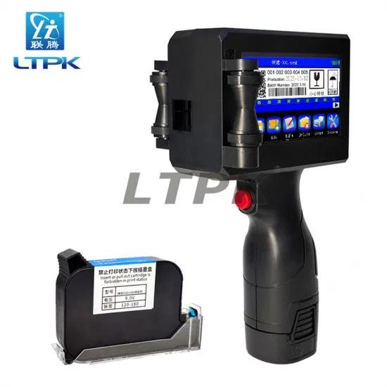 Black White Yellow Ink Cartridge 12.7mm Digital Mini Portable Hand Held Ink-Jet Gun Handheld Inkjet Printer Printing Machine