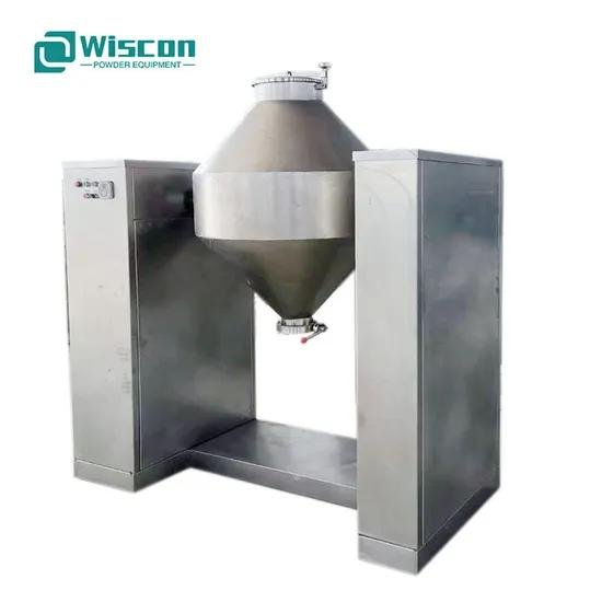 Gelatine Dextrins Cellulose Double Cone Drum Mixer Blender Mixture Machine