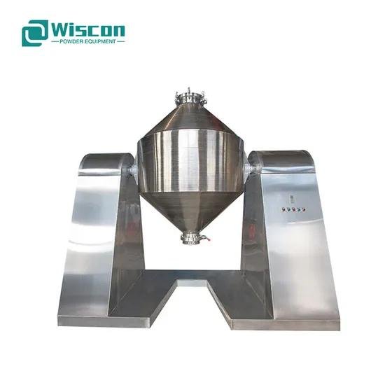 Powdered or Granulated Plastic Double Cone Drum Mixer Blender Mixture Machine