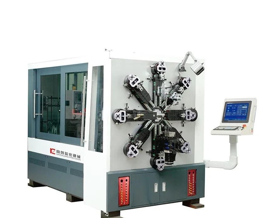 Spring Materials 2 Axis 0.15 and 0.8mm KCT-8C Stamp Springs and Airbag gas springs for Torsion Spring Machine