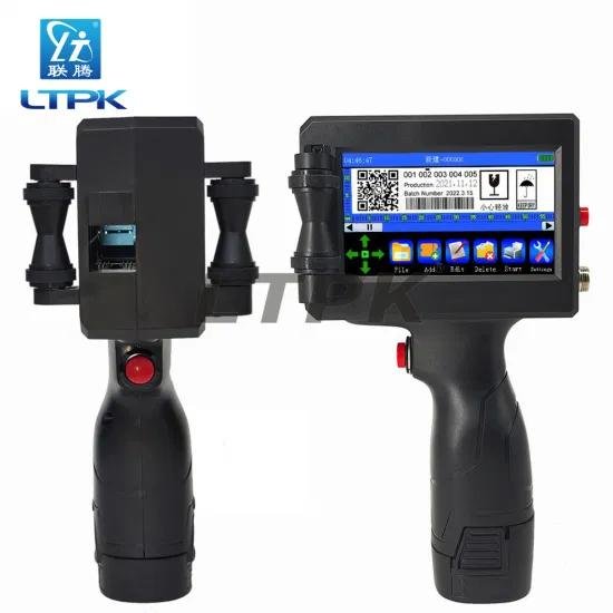 12.7mm Mini Portable Qr Code Handheld Inkjet Printer Date Coding Machine with Black Ink Cartridge