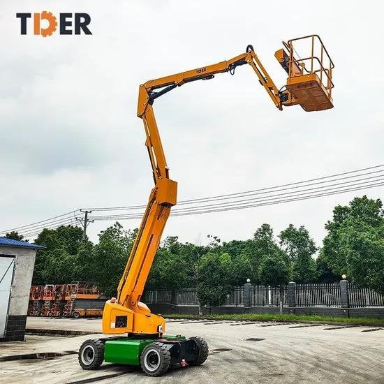 Tder 8m to 22m Man Lift Electric Hydraulic Towable Aerial Work Platform