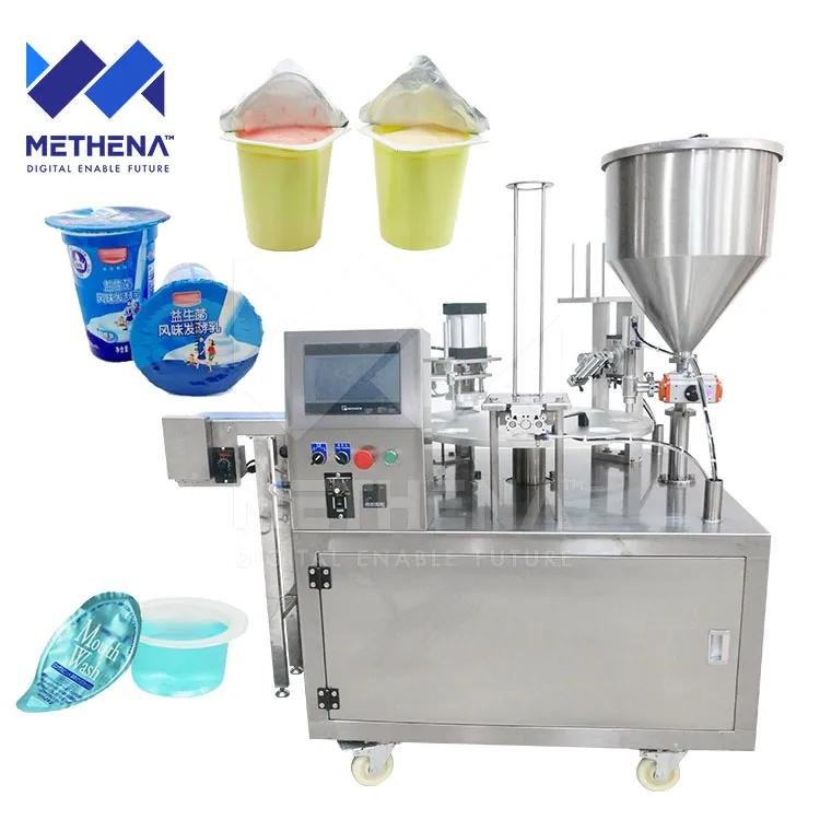 Small Scale Industrial Yogurt Production Line Commercial Greek Dairy Yogurt Making Machine