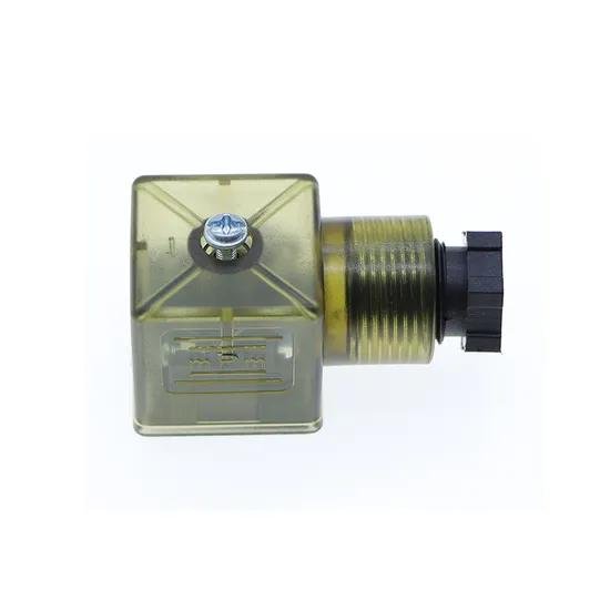 Instrument Plug Low Appearance Solenoid Valve Connector