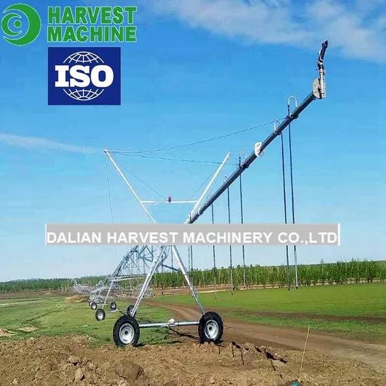Farm Irrigation System with Center Water Supply with Two Wings From Factory