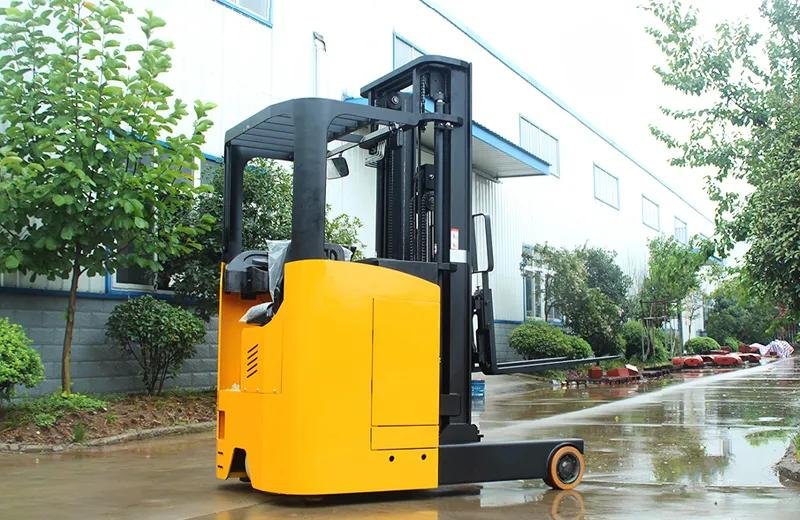 1.2t 1.5t 2t 12m Electric Reach Forklift Scissor Lift Truck with 6m 8m 9m 12m Reach for Warehouse Logistics Reach Truck