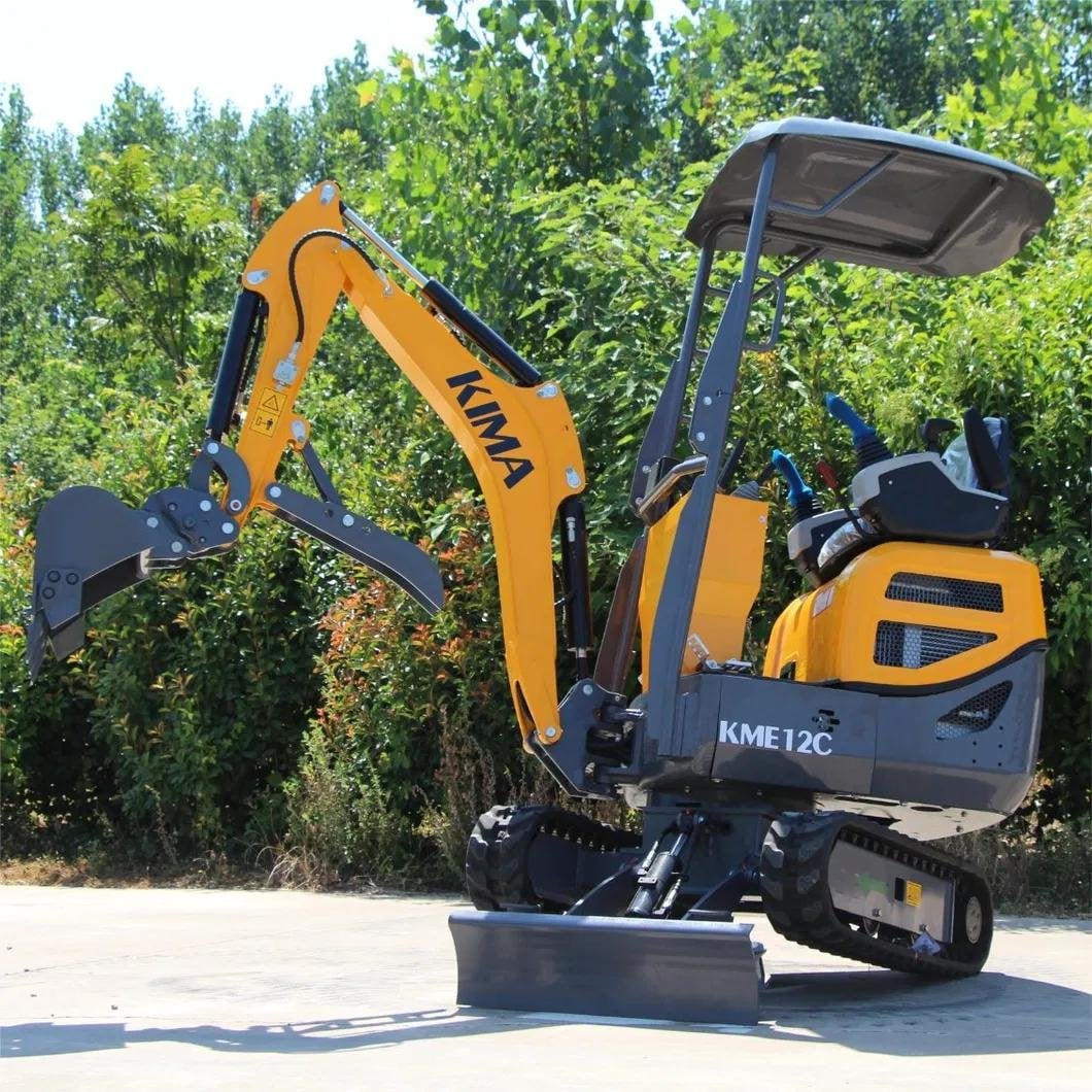 Yanmar CE Approved KME12C Nude 3050x2588x850mm Shandong Multifuction Crawler Mini Excavator