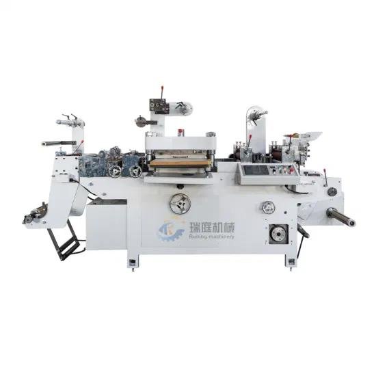 Automatic Flat Bed Label Die Cut Machine with Flexible Die for Labels