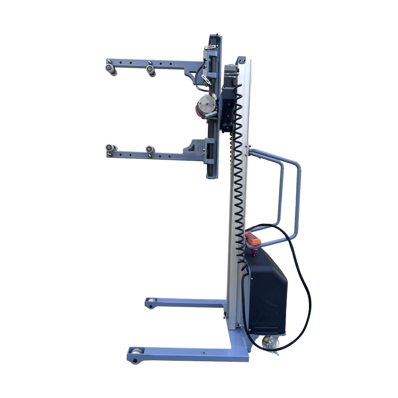 Forklift 100kg 1600mm Light Duty Semi Electric Roll Lifter