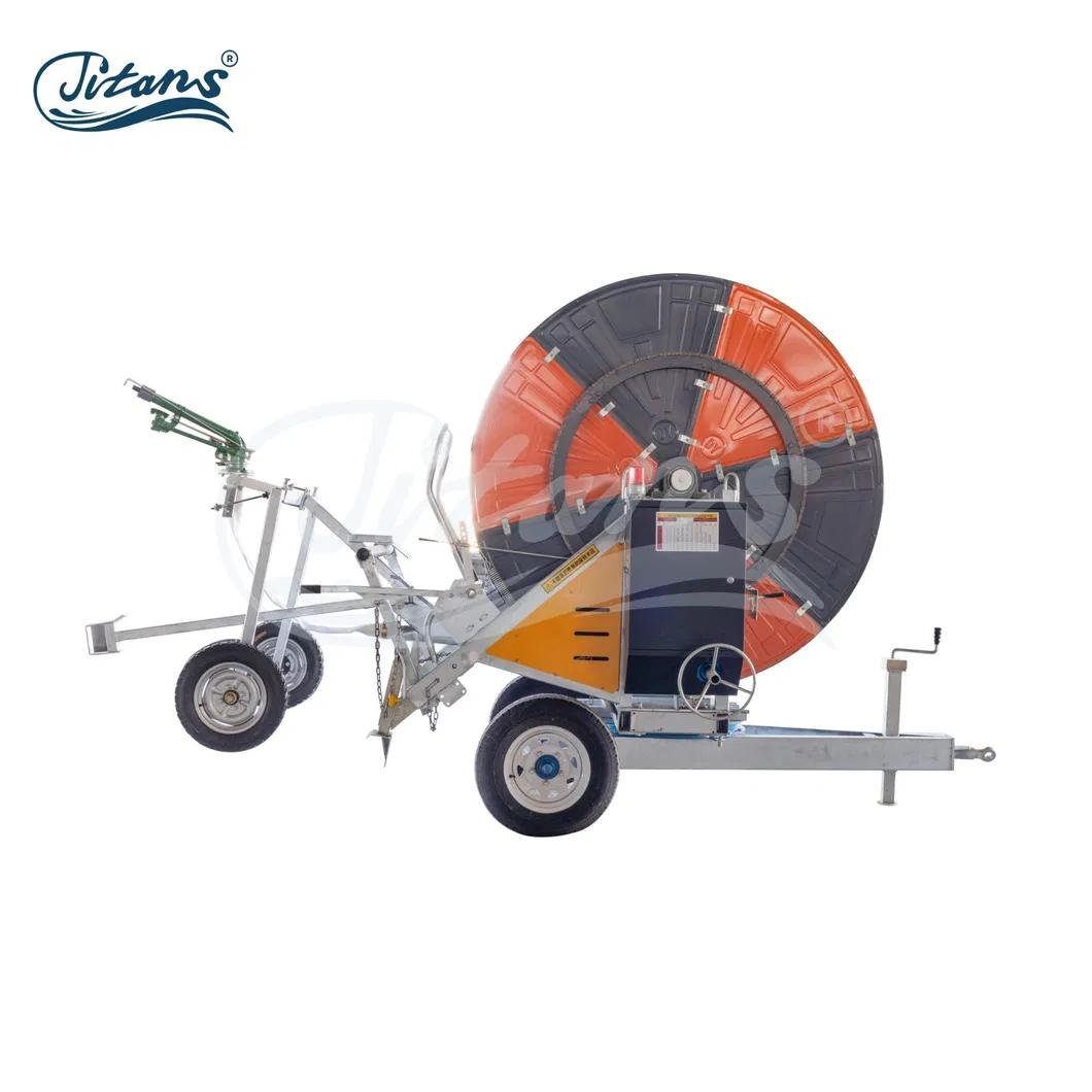 Titans Hose Reel Irrigation Machine Professional Agricultural Industrial Municipal Water Sprinkler Systems