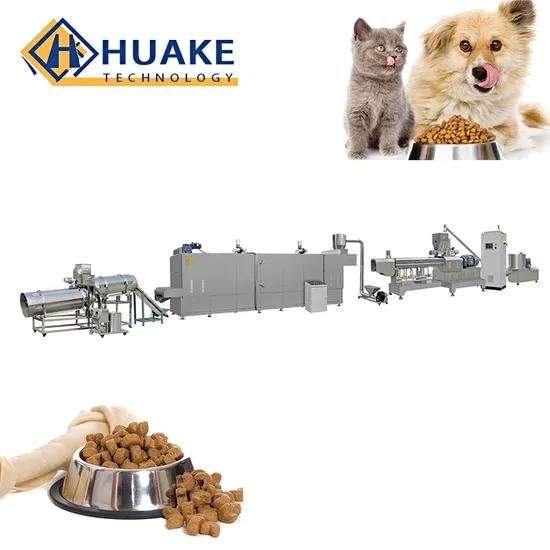Dog Food Extruder Extruded Dry Pet Food Production Line