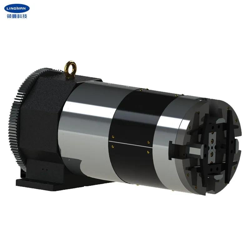 Four-Jaw Double-Acting Feeding Chuck Full Through Hole Laser Chuck