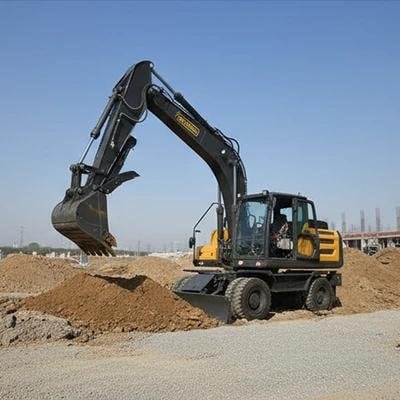 Heavy-Duty Cg9150 Hydraulic Wheel Excavator for Efficient Lifting