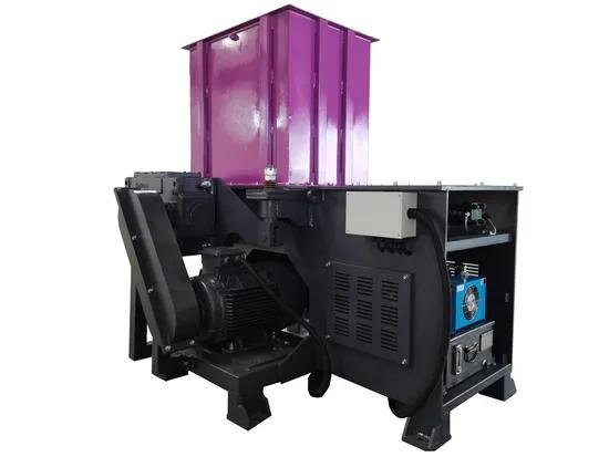 Waste Cable Film Fabric Plastic Pallet Drum Single Shaft Shredder