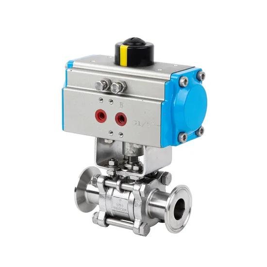 Sanitary Stainless Steel Ball Valve with Encapsulated Gasket of High Platform