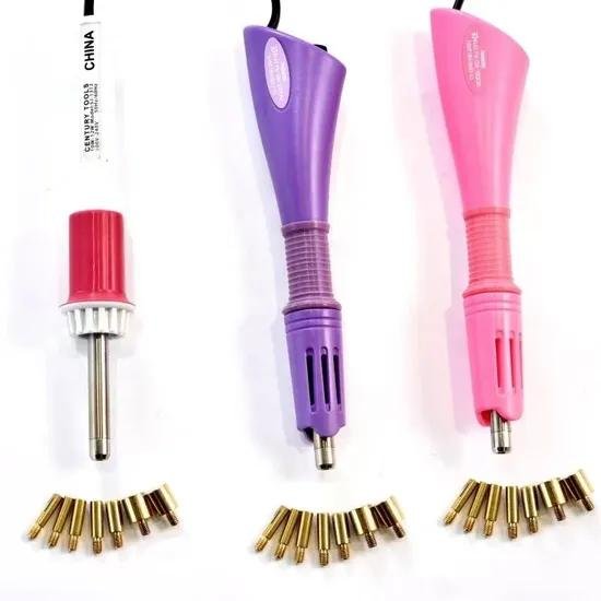 7 Heads- Hot Fix Transfer Hot Fix Rhinestone Applicator Tool Kit Pick up Pen for Rhinestone