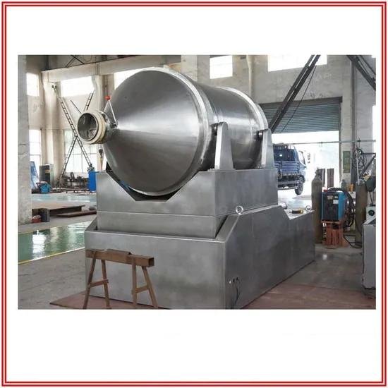 Energy Saving Big Capacity Two Dimentsion Drum Mixer